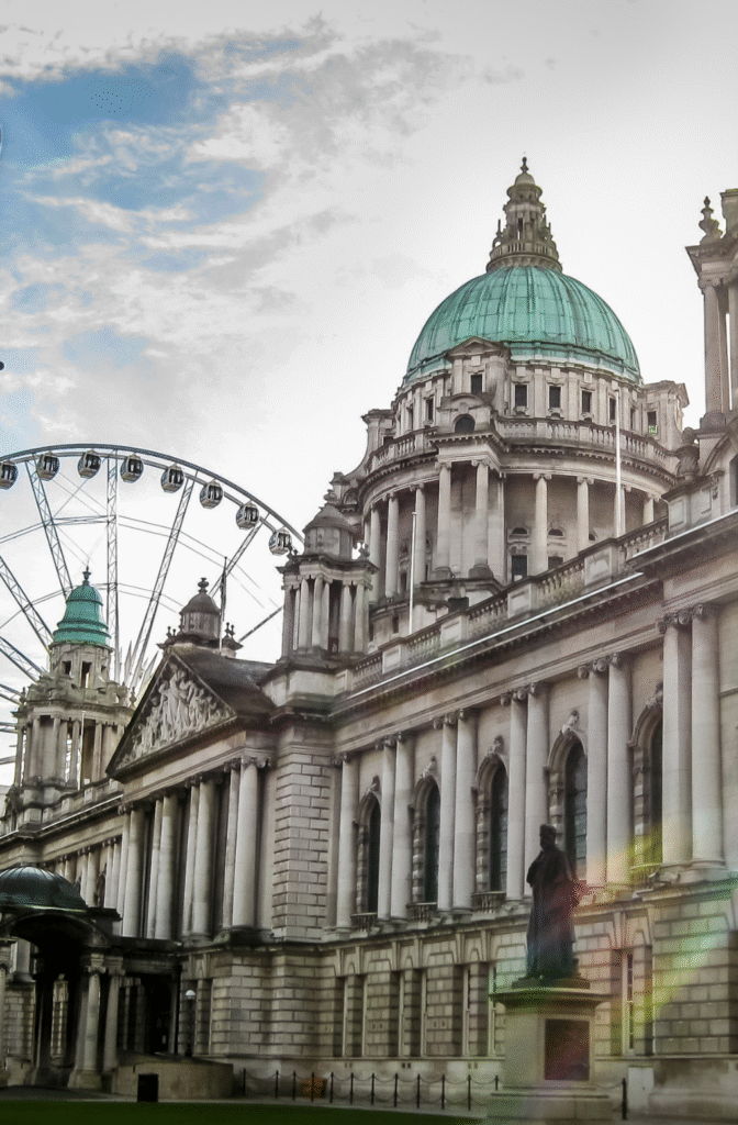 Belfast city skyline