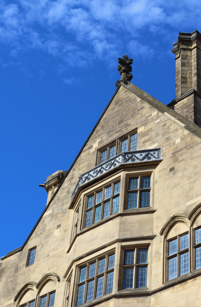 Bradford city skyline