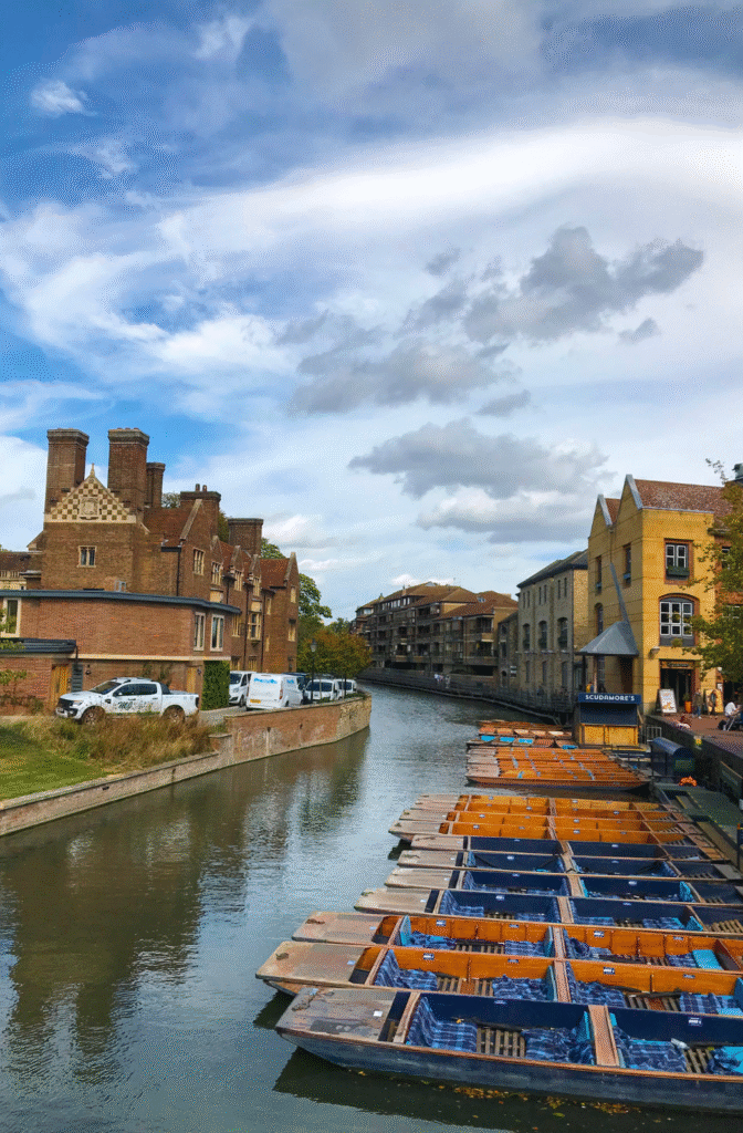 Cambridge historic and business buildings